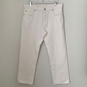 Saks Fifth Avenue Cotton White Men’s Pants Size 36